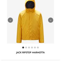 K-WAY giubbotto Jack Ripstop Marmotta NUOVO