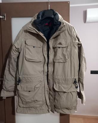 giacca a vento con imbottitura removibile