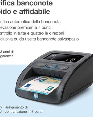 RILEVATORE BANCONOTE SAFESCAN