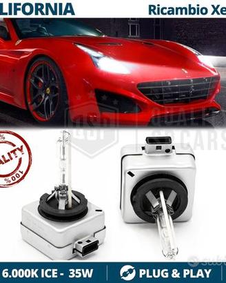Lampadine XENON PER FERRARI CALIFORNIA 6000K 35W