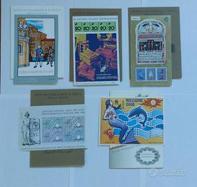 Fogli Erinnofili in blocco