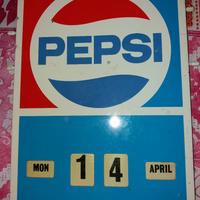 calendario perpetuo pubblicitario pepsi cola