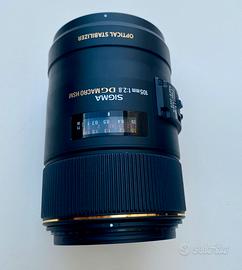 Sigma 105mm/f2,8EX DG OS HSM macro per Nikon F