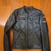 Giacca pelle vintage superdry tgS