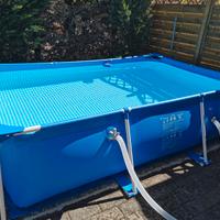 Filtro a sabbia con piscina