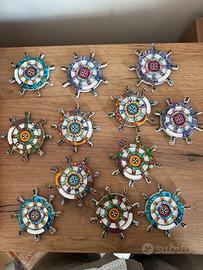 Lotto 12 calamite forma timone personalizzabile ma