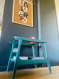 Tavolino modernariato vintage comodino tavolo