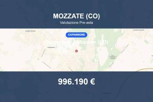 Immobile in asta di 855 m² a Mozzate