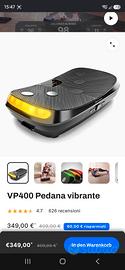 pedana vibrante sportech 