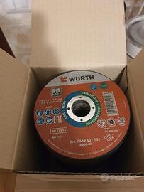 Dischi smerigliatrice Wurth