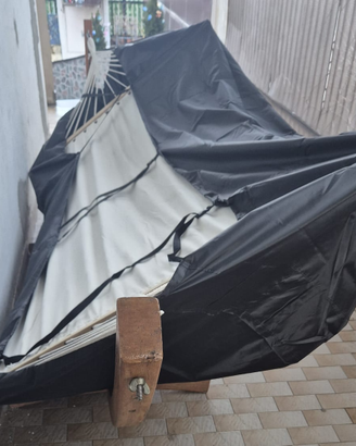 Amaca autoportante in legno