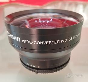 Canon Wide convertitore WD- 58 0.7x58