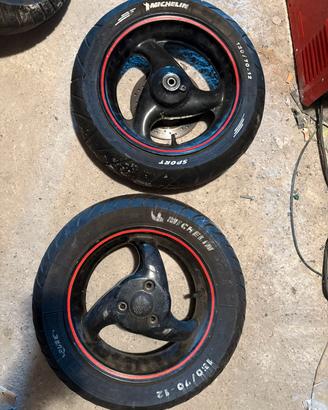Cerchi e gomme Phantom f12