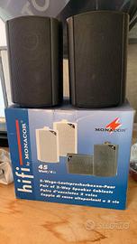 4 x Altoparlanti MONACOR MKS-34/SW 45W