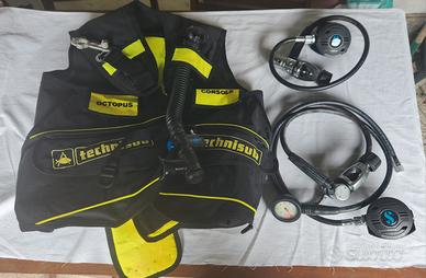 Kit sub completo Scubapro + Technisub