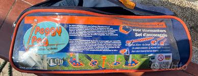 Set ancoraggio tenda Peggy Peg