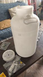 Fermentatore alimentare da 30 litri, mai usato