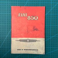 FIAT 850 Libretto Uso e Manutenzione 1965 6ª Ed