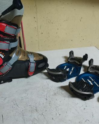 Raichle step in con Attacchi snowboard pista