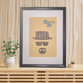 Breaking Bad - Quadro moderno su veri francobolli