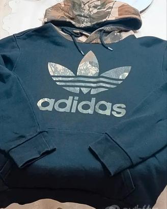Felpa Adidas,taglia.S, unisex , con cappuccio € 7