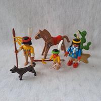 Playmobil set 3396 famiglia indiana 1 completo