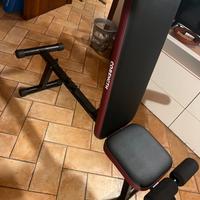 Panca Palestra Regolabile + 2 Manubri tot 24kg