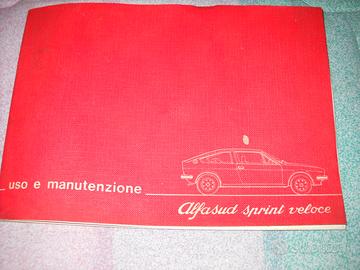 LIBRETTI USO E MANUTENZIONE ALFA ROMEO