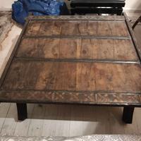 Tavolo basso etnico 100 * 100 cm
