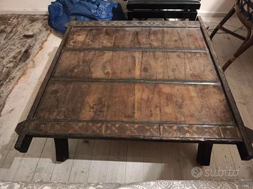 Tavolo basso etnico 100 * 100 cm