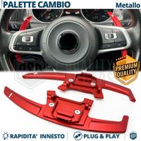 PALETTE Cambio Volante per VOLKSWAGEN Paddle Rosse