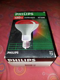 Lampada a raggi infrarossi "PHILIPS" 150W