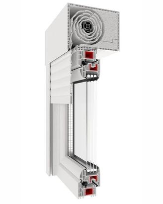 Finestre in PVC Monoblocco Tapparelle e Cassettone