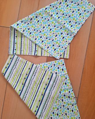 Set 2 tovagliette/runner multiuso double face