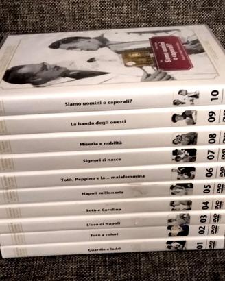 IL GRANDE CINEMA DI TOTO' COLLEZIONE ORO 10 DVD