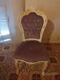 poltroncine decorate 