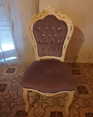 poltroncine decorate 