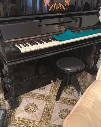 pianoforte verticale nero lucido KNAUSS