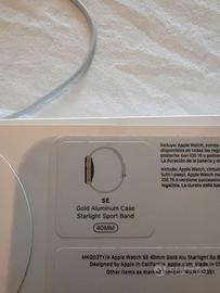 Apple watch SE 40mm Gold