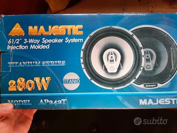 4 Casse stereo auto Majestic 