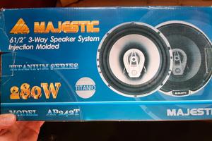 4 Casse stereo auto Majestic 