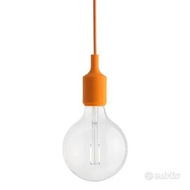 MUUTO: Lampada a sospensione E27 - GIALLO