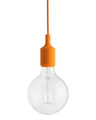 MUUTO: Lampada a sospensione E27 - GIALLO