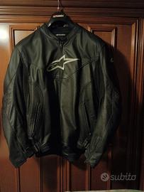 giubbino in pelle alpinestars