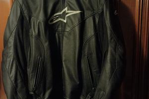 giubbino in pelle alpinestars