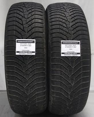2 PNEUMATICI USATI 215/65R17 99V V905 YOKOHAMA GOM