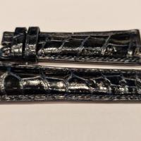 Cinturino Chopard alligatore blu notte lucido