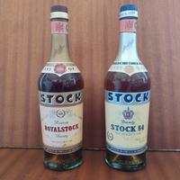 Stock 84 Royalstock brandy 2 bottiglie  vintage