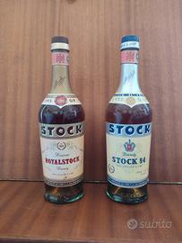 Stock 84 Royalstock brandy 2 bottiglie  vintage