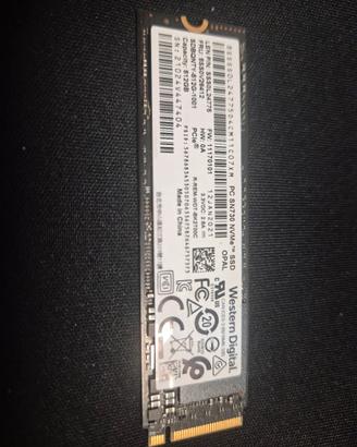 NVMe 512GB Wstern Digital